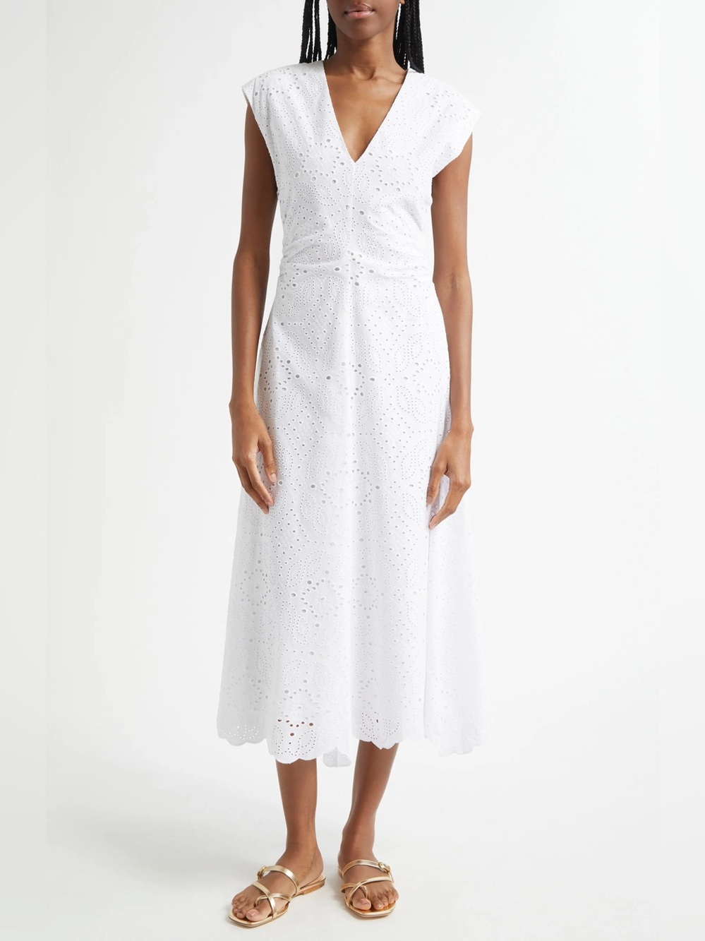 Veronica Beard eyelet dress, 10